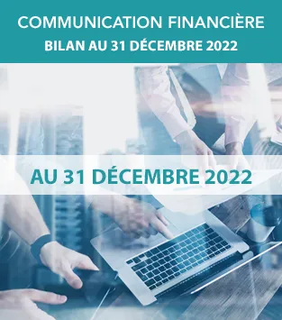 Communication financière 31 Décembre 2022